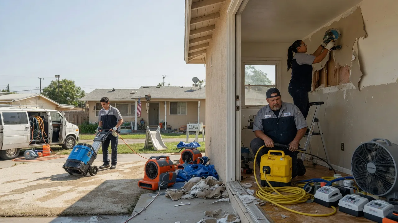 Water Damage Restoration in Schoolcraft, MI near me